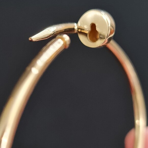 18k gold bangle - Nail cuff bangle - Pics part 1 - Picture 11 of 16